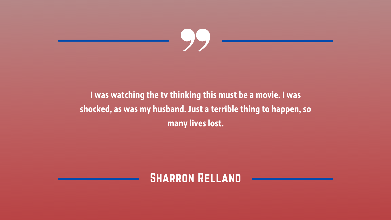 September 11 - Sharron Relland